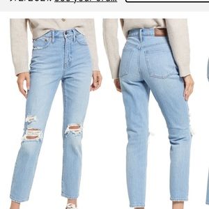 Madewell: The Perfect Vintage Destructed Jeans